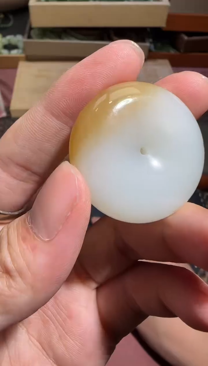 和田玉未镶嵌吊坠(不含链)【钰628】25 7028