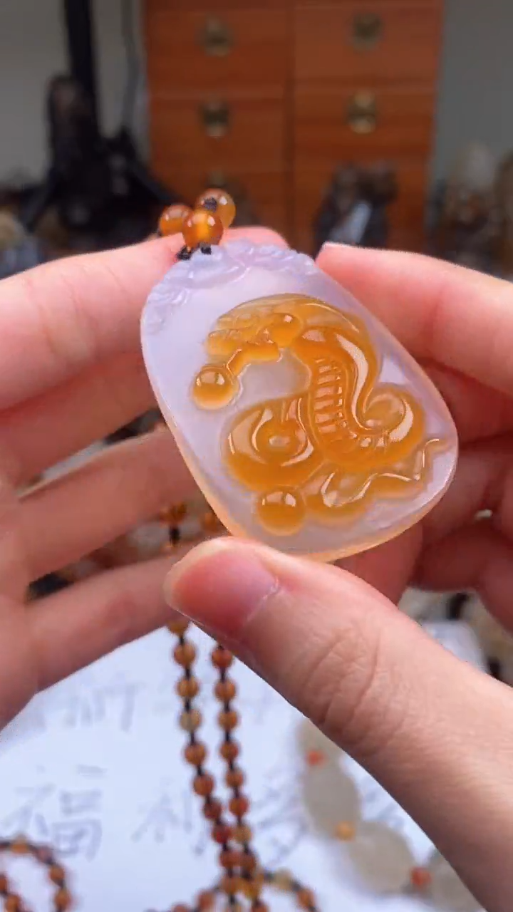 【闪购商品】玛瑙/玉髓颈饰未镶嵌AA