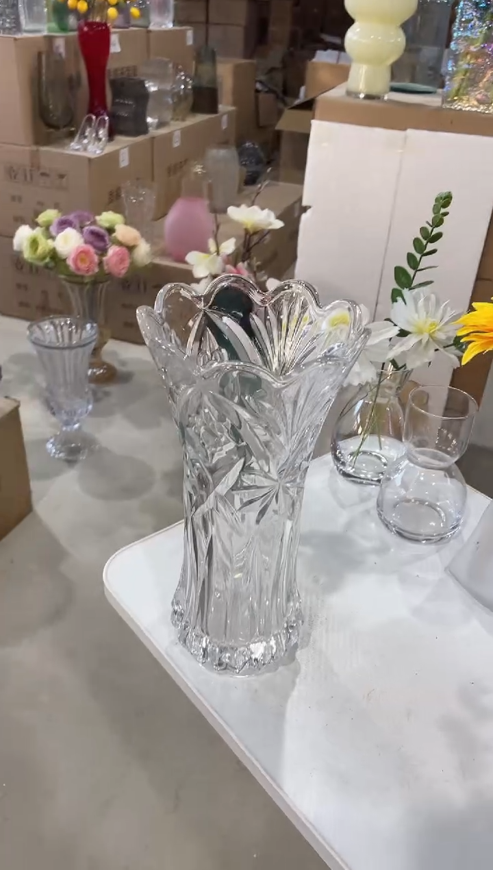 【闪购商品】无铅玻璃透明白菜款