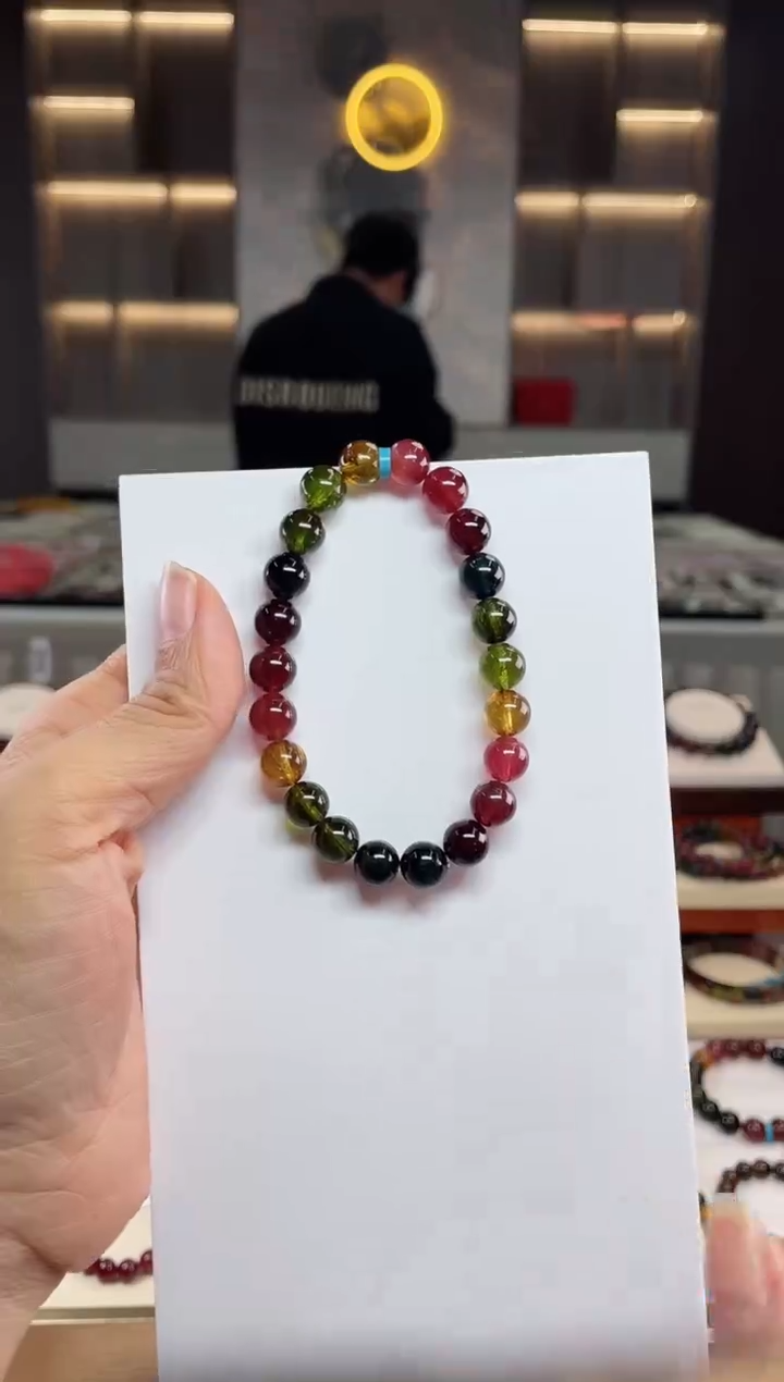 【闪购商品】碧玺单圈手串未镶嵌（多样性发一条）Q   