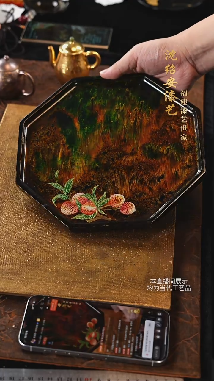 沈绍安漆器摆件15
