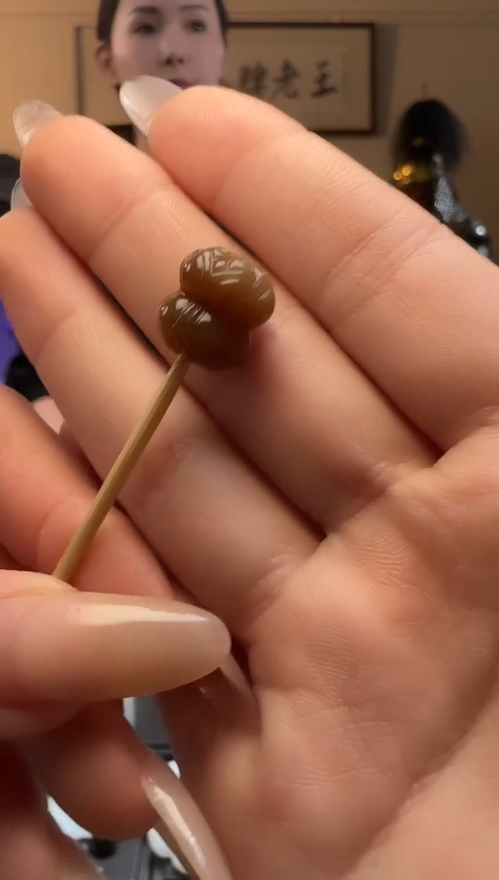 【闪购商品】和田玉并蒂莲未镶嵌单珠