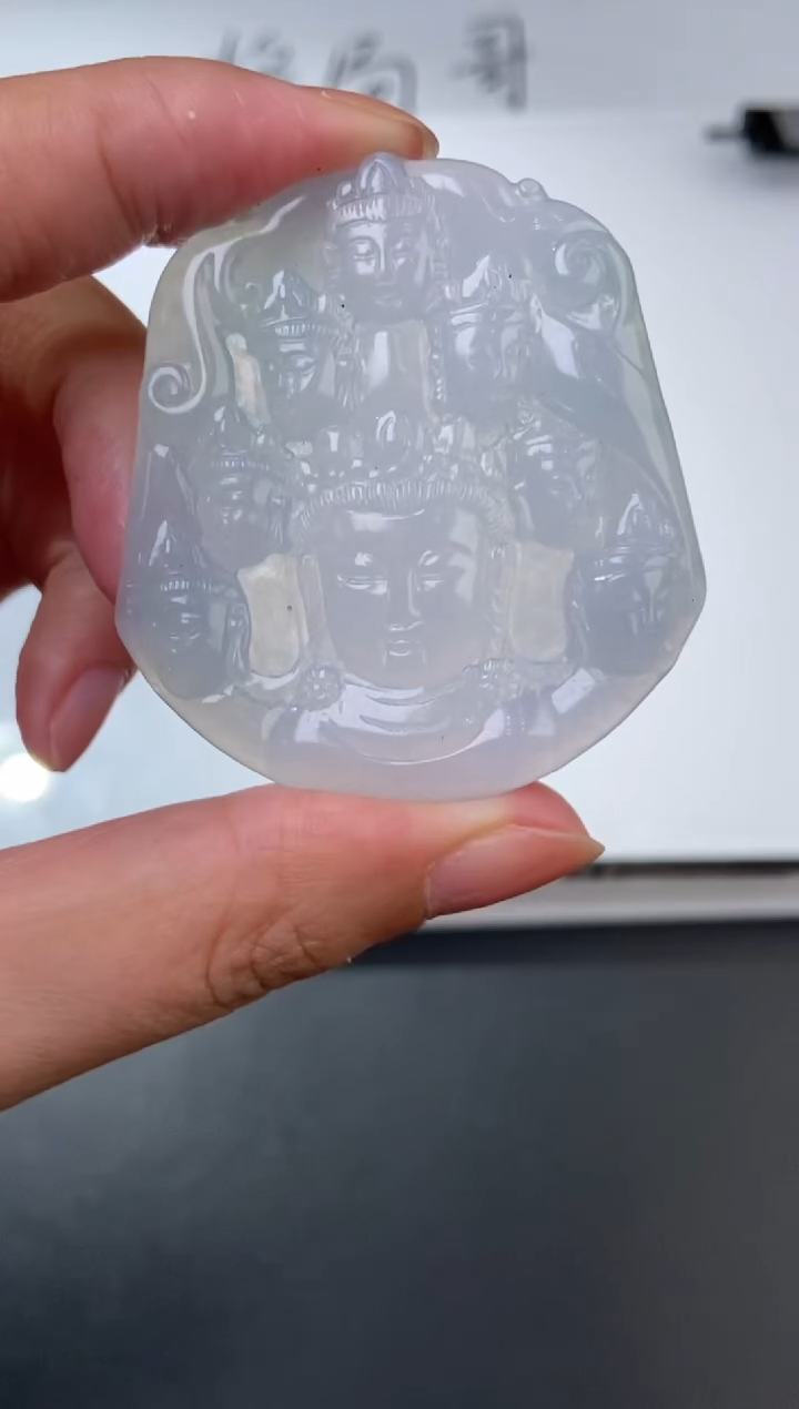 未镶嵌挂件翡翠374902   多人