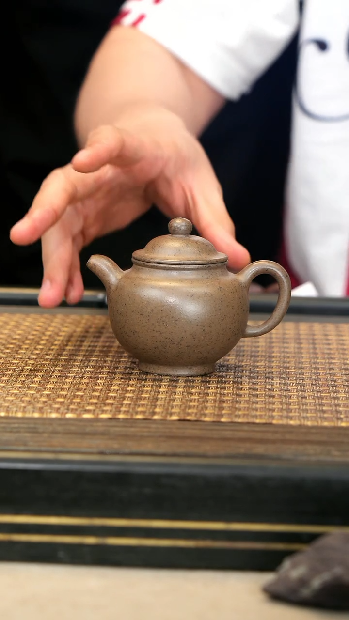 茶壶紫砂ZCJ83《掇知》柴烧