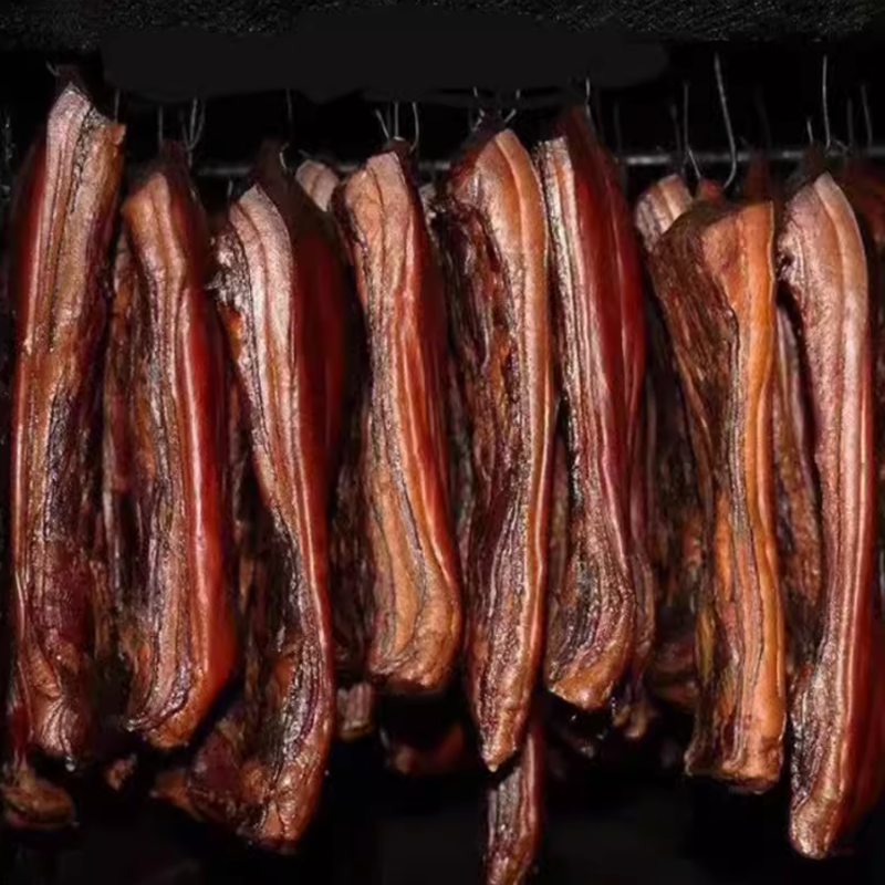 【小邱】二刀/四川特产柏树烟熏腊肉农家正宗柴火五花肉腌肉腊肉