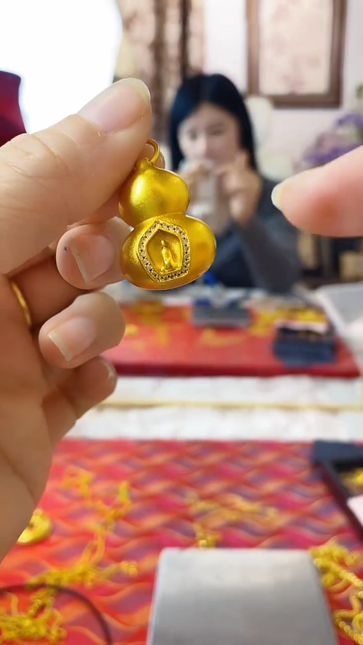 合金无038新款葫芦吊坠