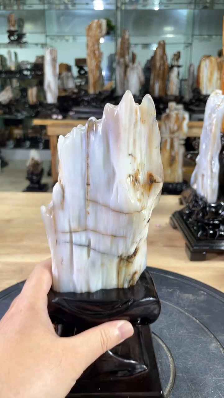 【闪购商品】硅化玉珠宝奇石未镶嵌高27长12宽11