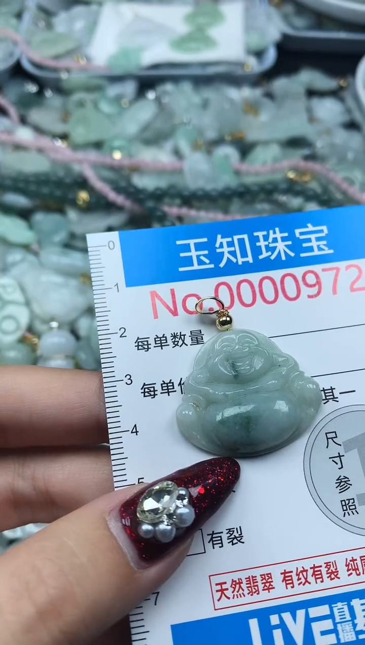 颈饰未镶嵌翡翠972