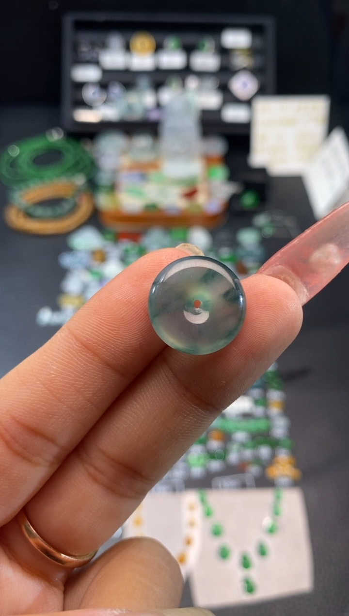 【闪购商品】翡翠挂件未镶嵌扣子