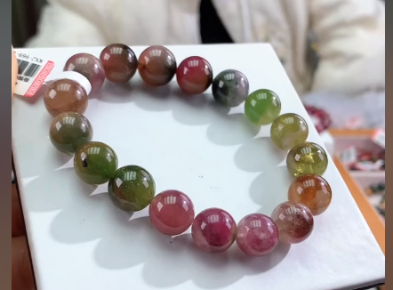 碧玺手串多样性发货