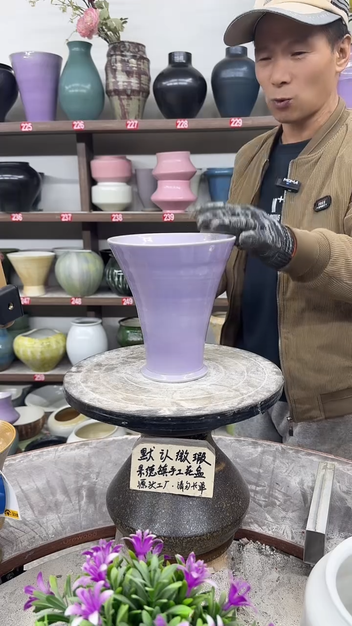 12-5-高19口16瑕-花盆