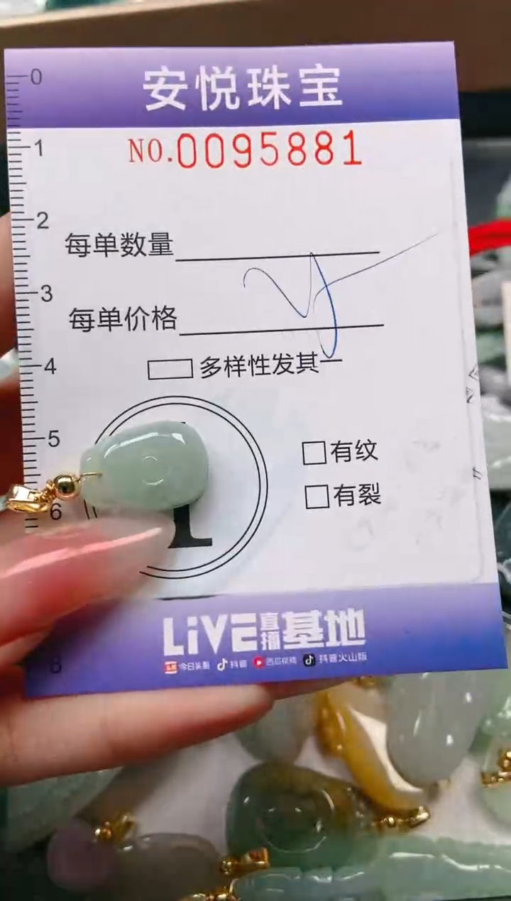 【闪购商品】翡翠颈饰未镶嵌闪购0095881