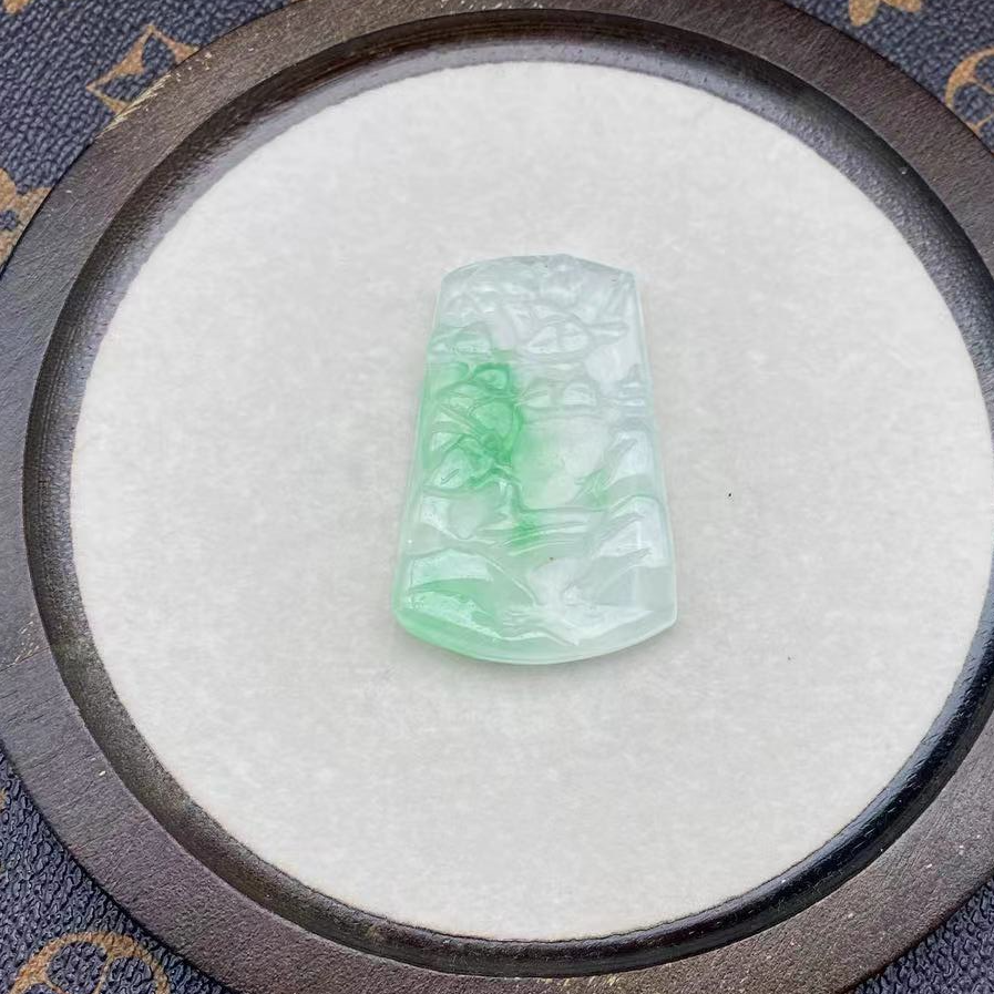 A343 冰飘绿山水牌 (多样性发其一)