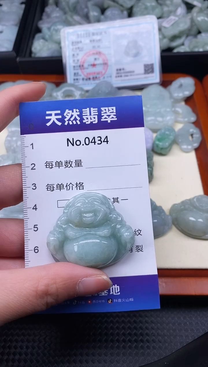 【闪购商品】翡翠颈饰未镶嵌缅甸A货翡翠0434