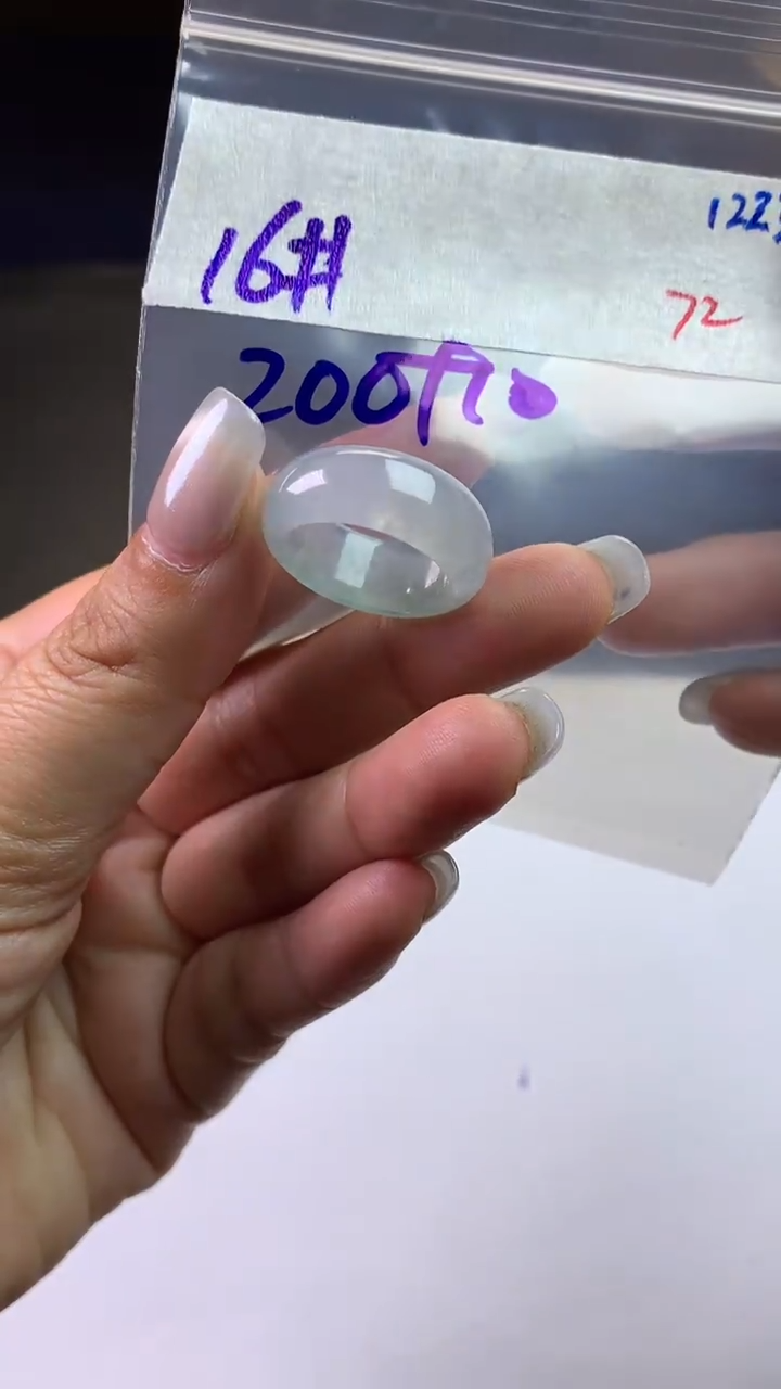 未镶嵌定制翡翠毛货需精细抛光拍一发一