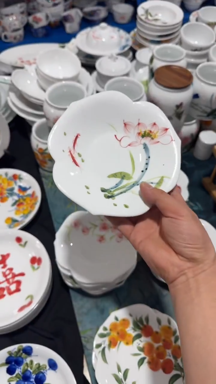 其他景德镇高温瓷（三瓣碟）