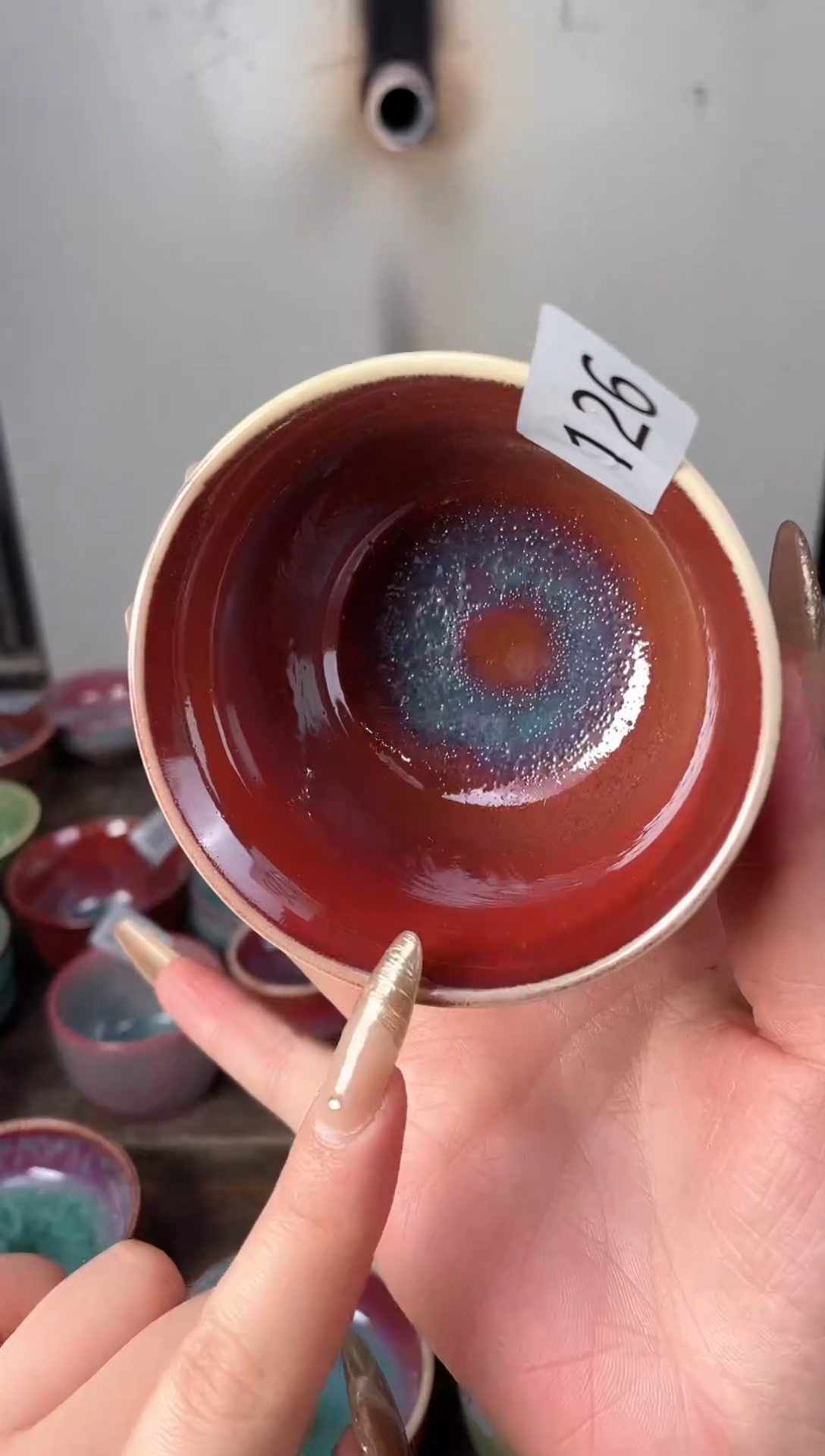 【闪购商品】摆件钧瓷手工茶器窑变