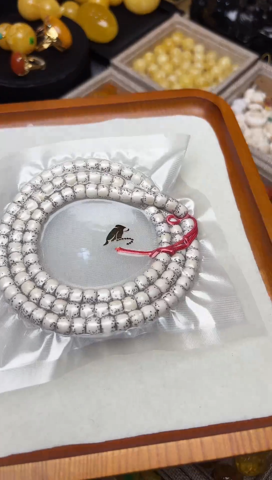 手串星月菩提静**舟处理手串