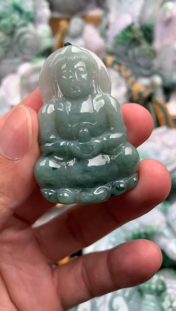 吊坠(不含链)未镶嵌翡翠1