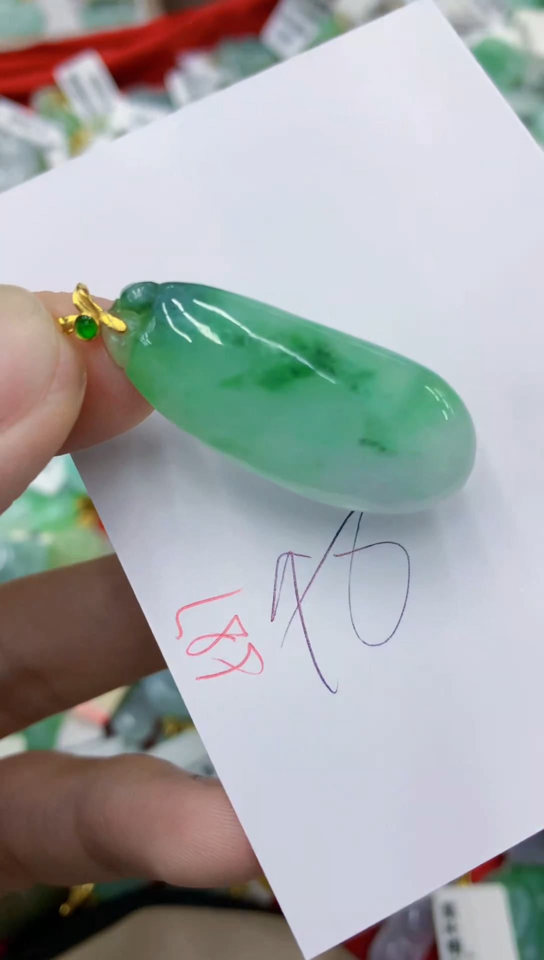 翡翠未镶嵌颈饰111111111111