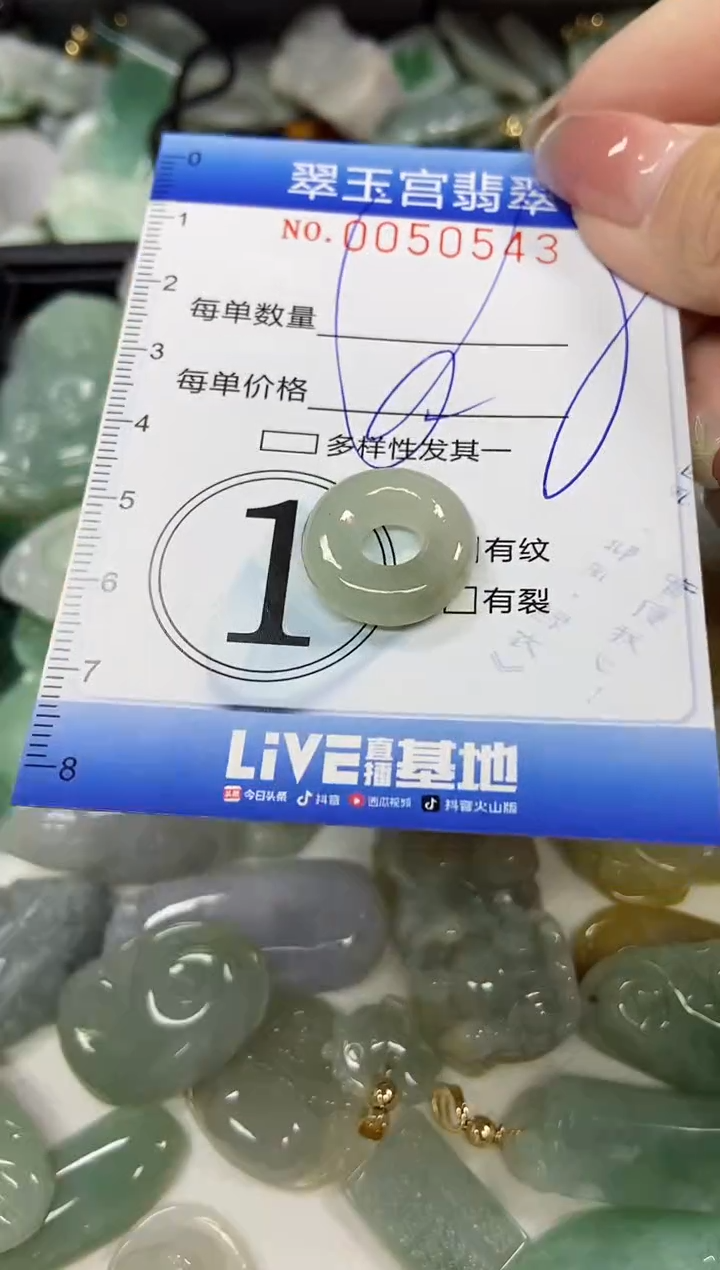 【闪购商品】翡翠颈饰未镶嵌闪购0050543