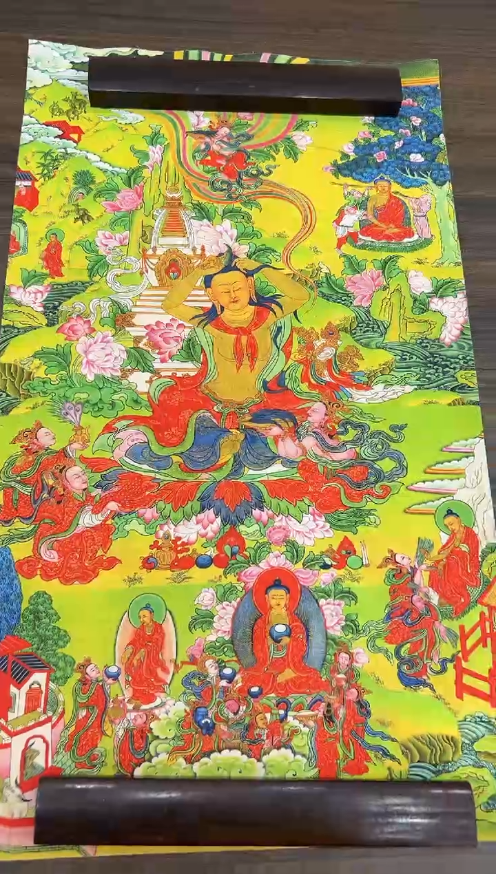 卷轴画唐卡TK16032