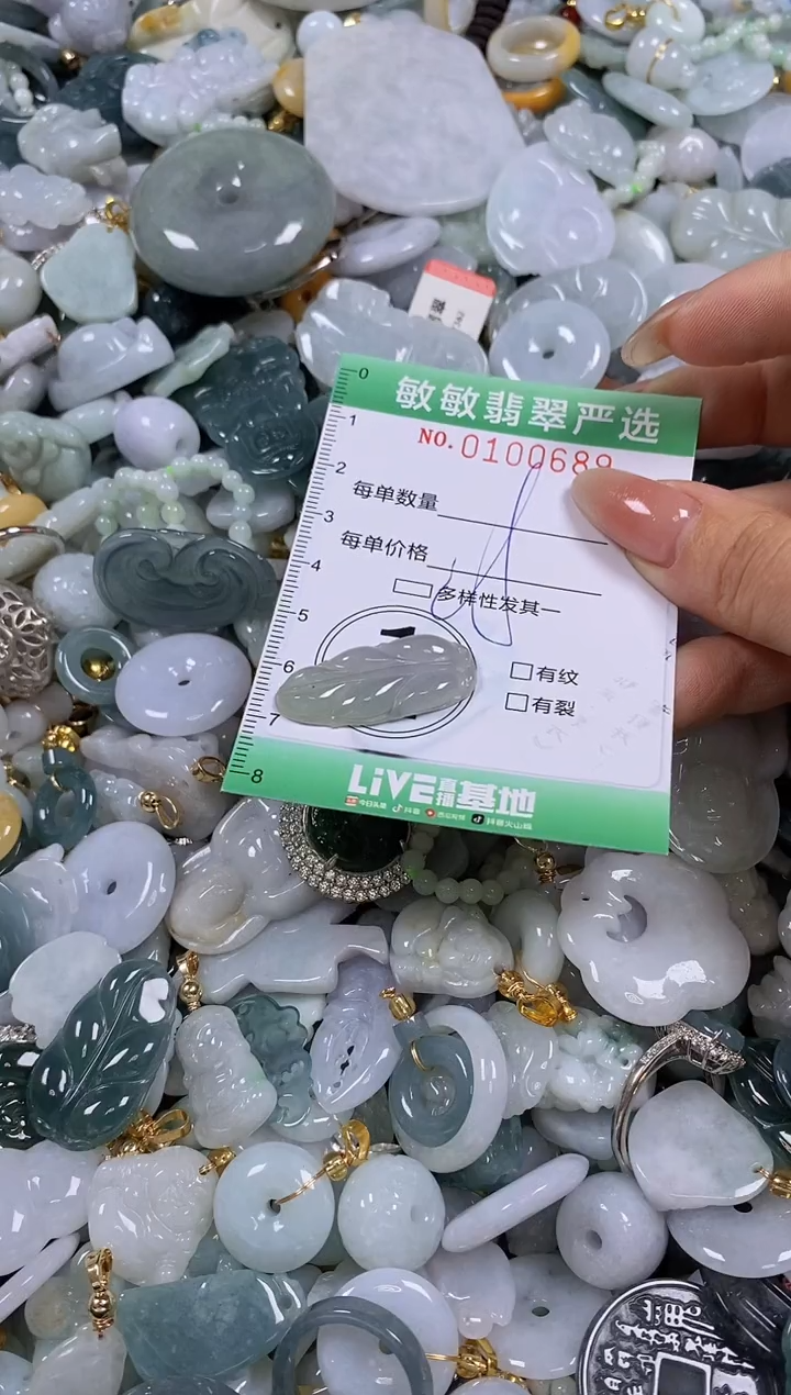 【闪购商品】翡翠颈饰未镶嵌闪购0100689