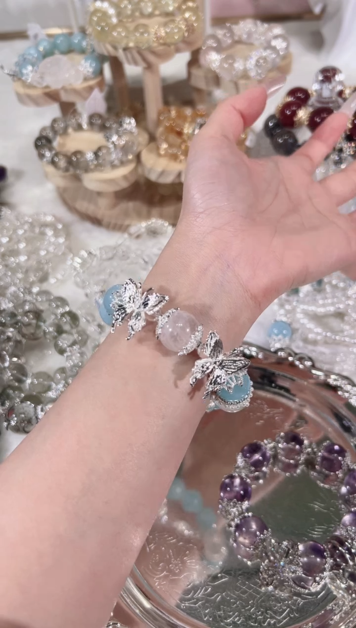 【闪购商品】水晶手链未镶嵌天然水晶默认微瑕 多样性发货发其一