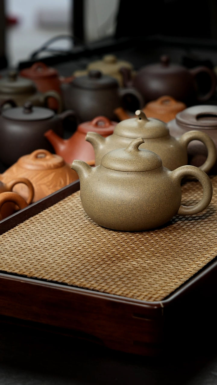 【闪购商品】紫砂茶壶茄瓜紫砂壶青段泥