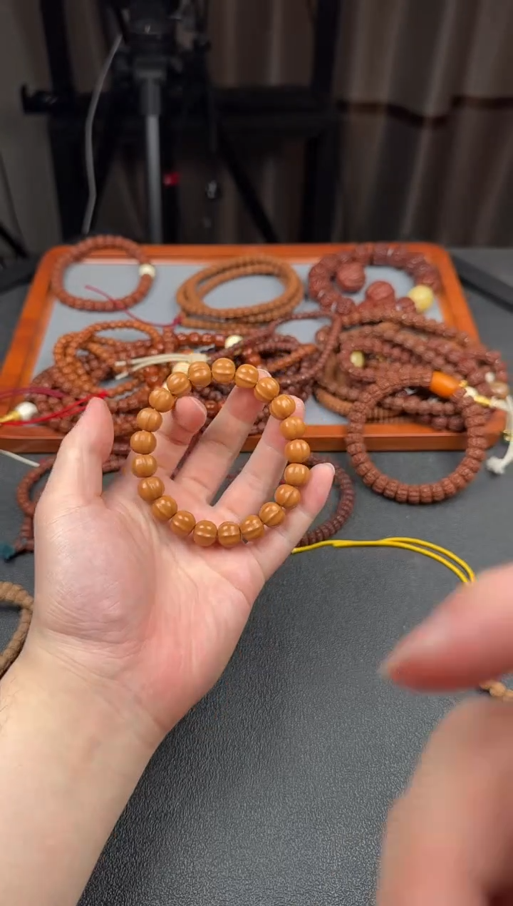 金刚菩提手串鲨鱼背猴头单圈