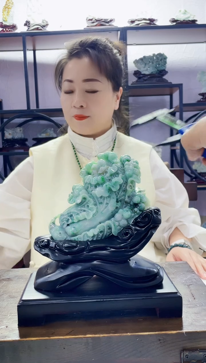 【闪购商品】定制翡翠未镶嵌毛货02130070