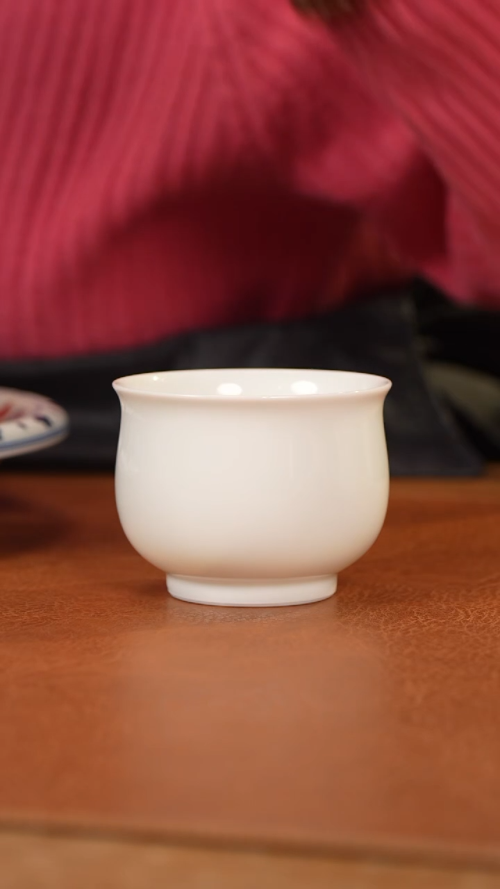 【闪购商品】杯景德镇白胎高炉式杯