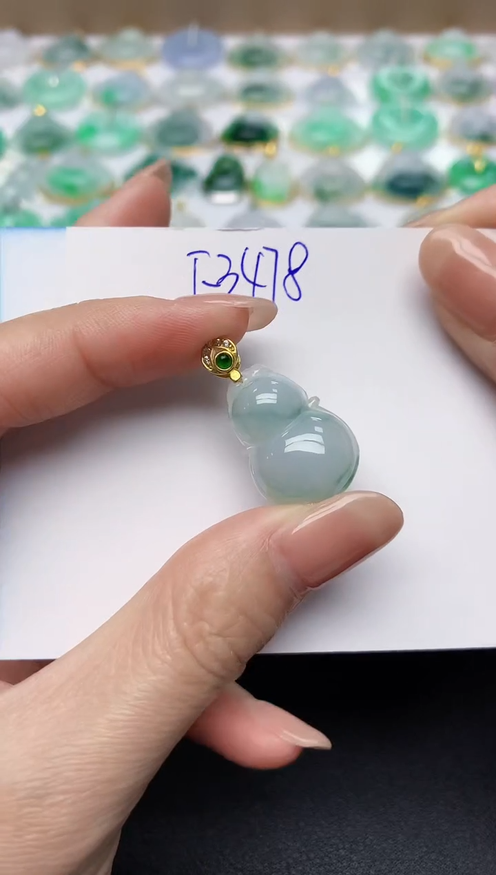 颈饰未镶嵌翡翠天然缅甸A货翡翠百元以上9元证书费自理