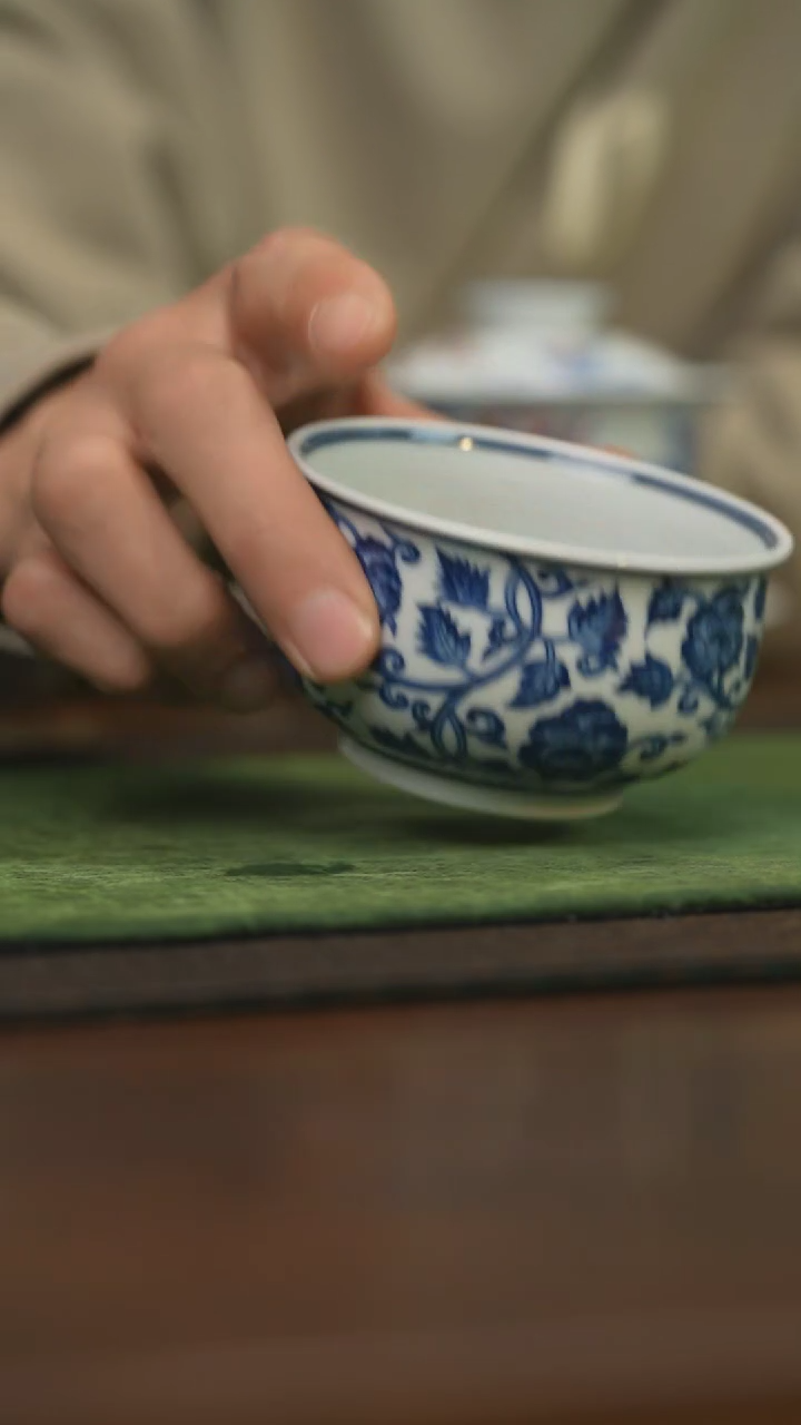 【闪购商品】杯柴窑青花破价福利