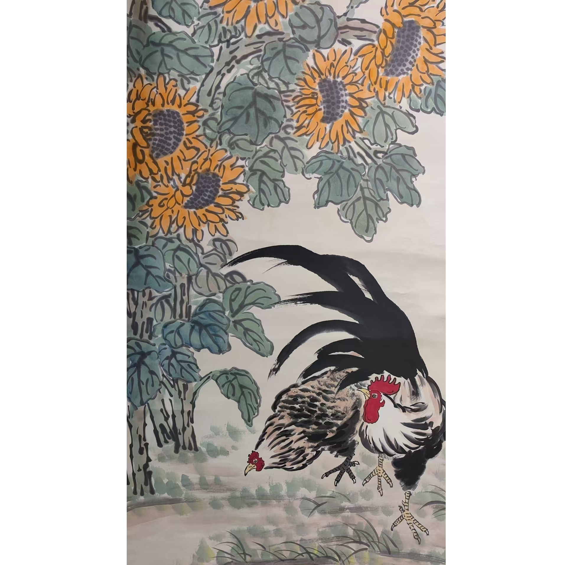 徐    花鸟立轴138/67