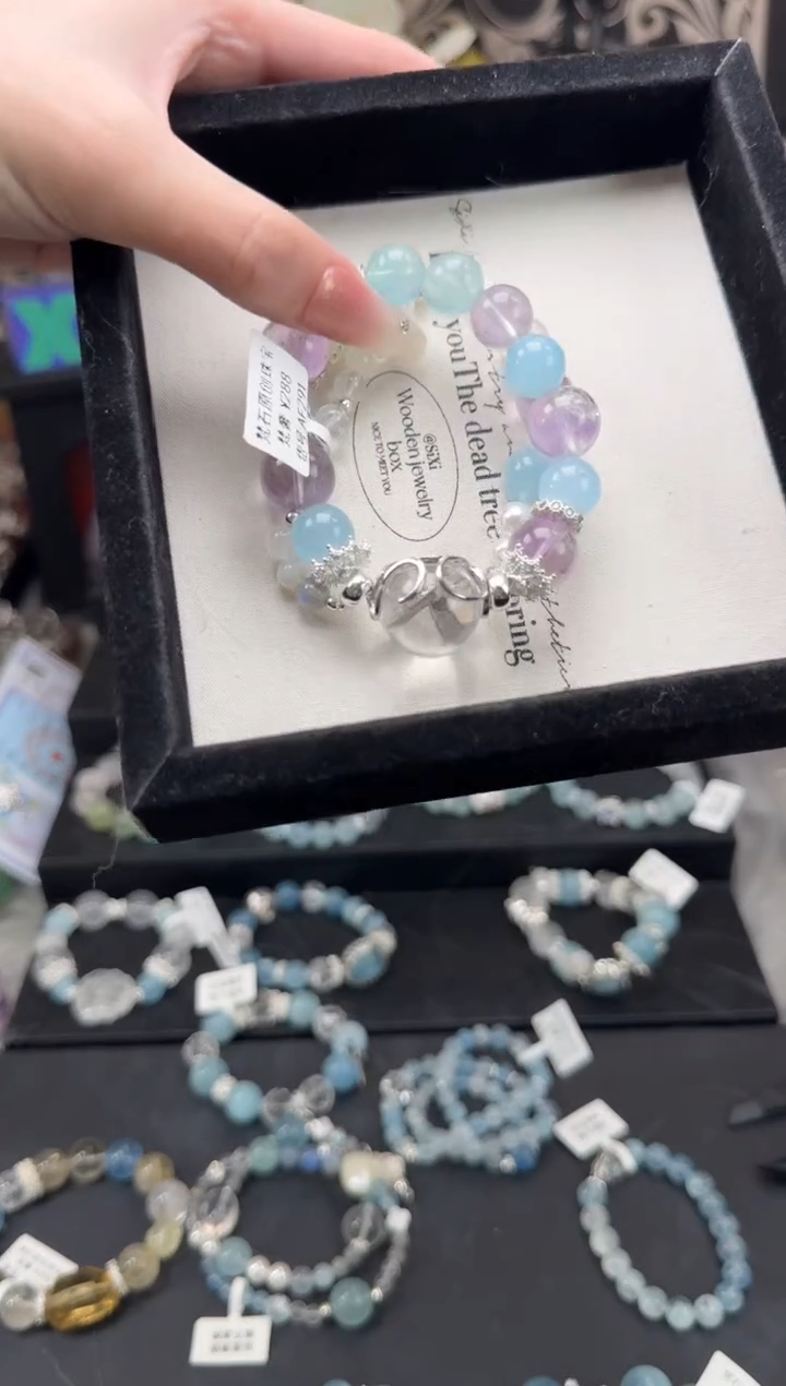 【闪购商品】水晶手链未镶嵌天然水晶 多样性发货