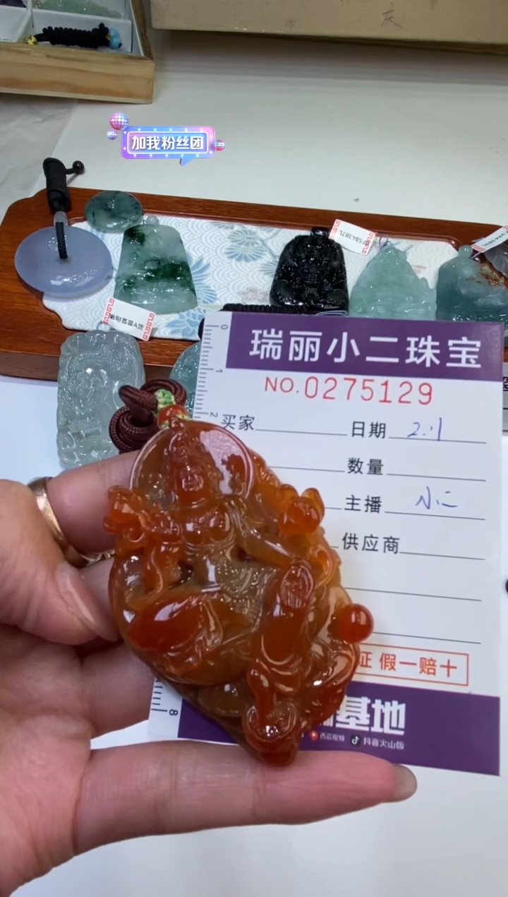 【闪购商品】翡翠颈饰未镶嵌1