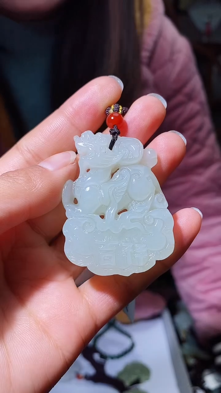 【闪购商品】和田玉挂件未镶嵌1