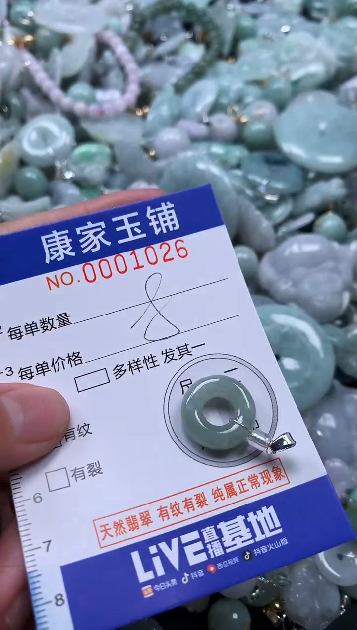 颈饰未镶嵌翡翠10261