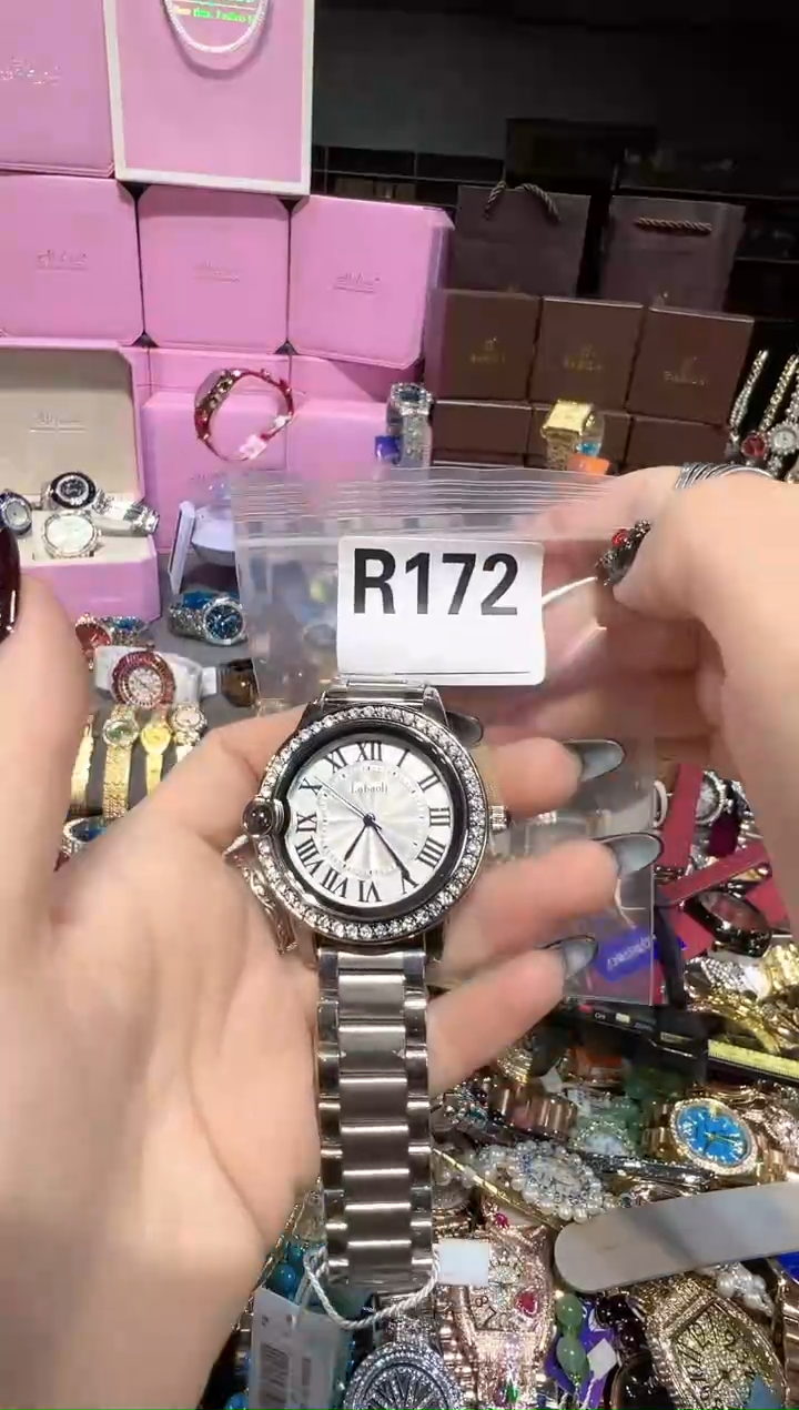 石英机芯不锈钢不锈钢直播定闪专用