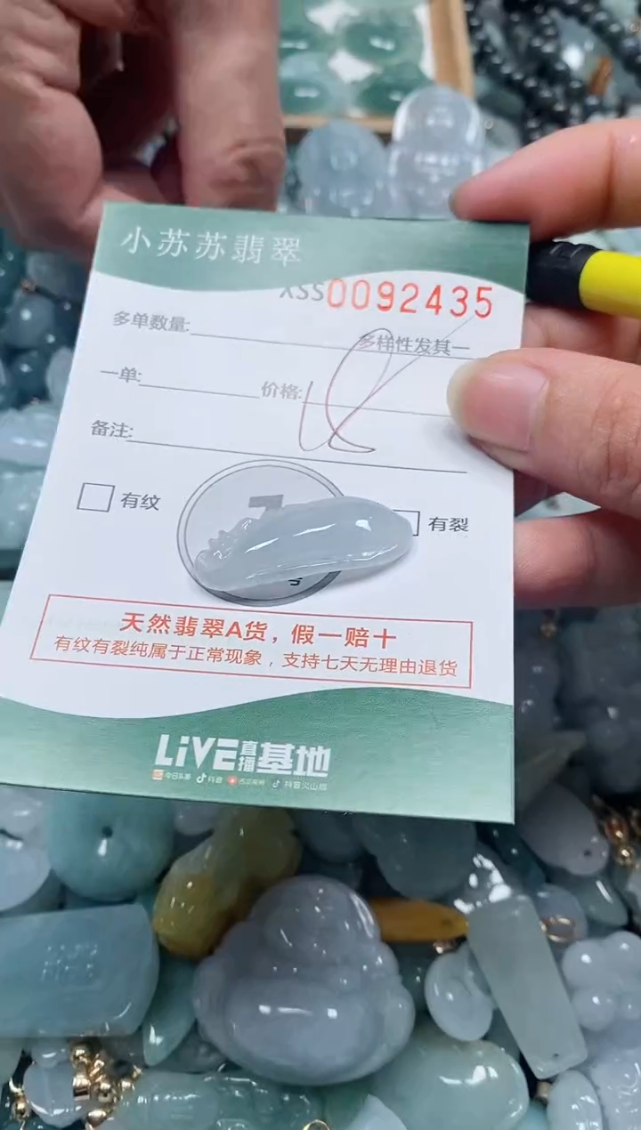 【闪购商品】翡翠颈饰未镶嵌闪购商品0092435