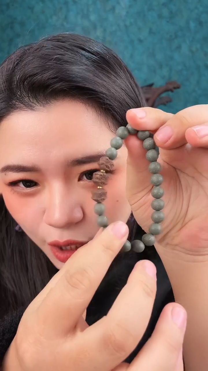 珠串龙井茉莉香方0.8单圈+息肌醒狮