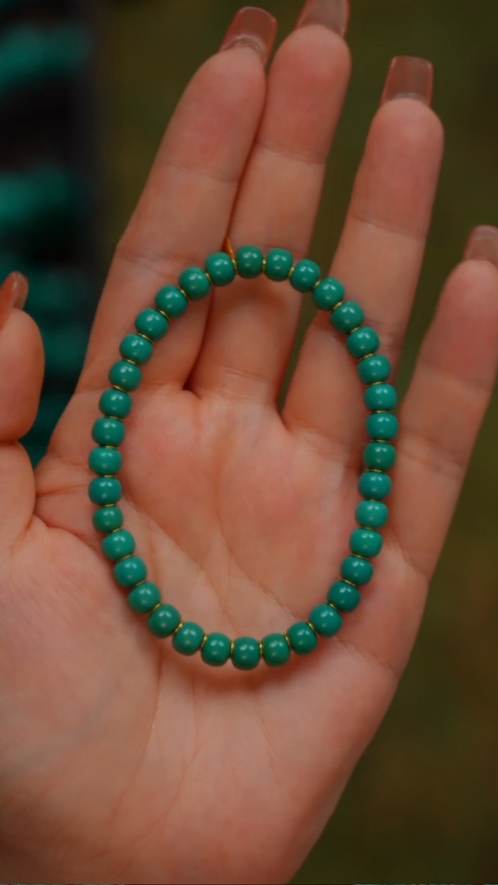 未镶嵌绿松石珠宝奇石B011