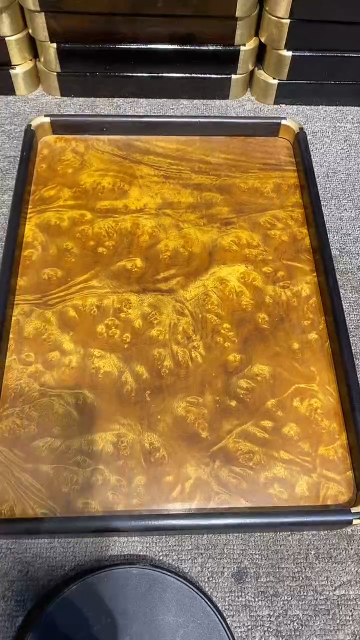 木木雕款f*大茶盘一个