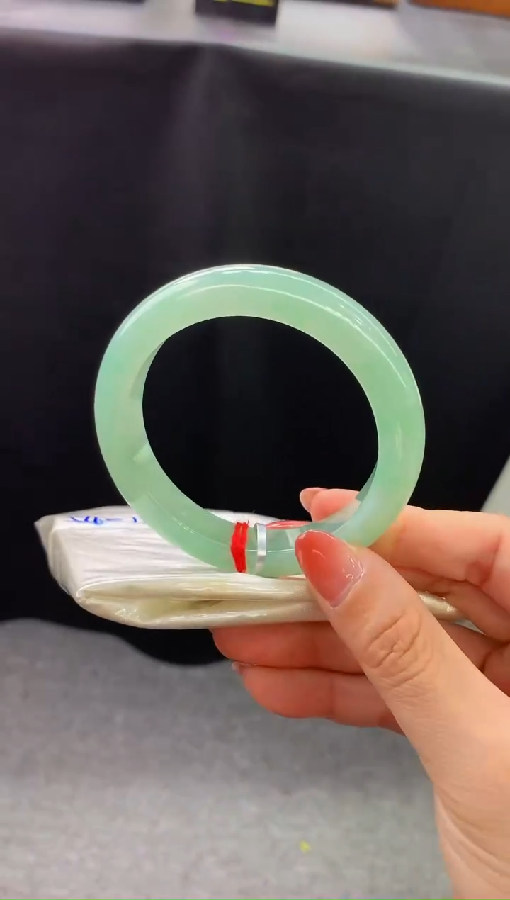 未镶嵌手镯翡翠-XX3 圈口54