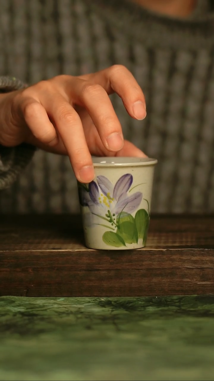 手工手绘瓷器青诗集手工手绘瓷器