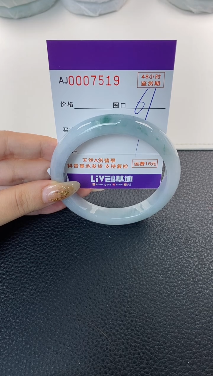 未镶嵌手镯翡翠天然A货翡翠