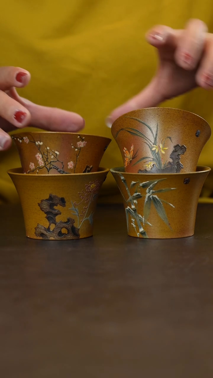 茶杯紫砂宜兴紫砂主人杯z