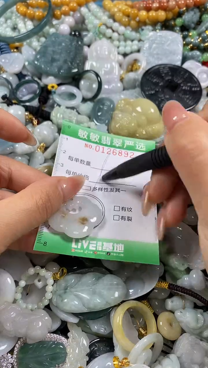【闪购商品】翡翠颈饰未镶嵌闪购0126892