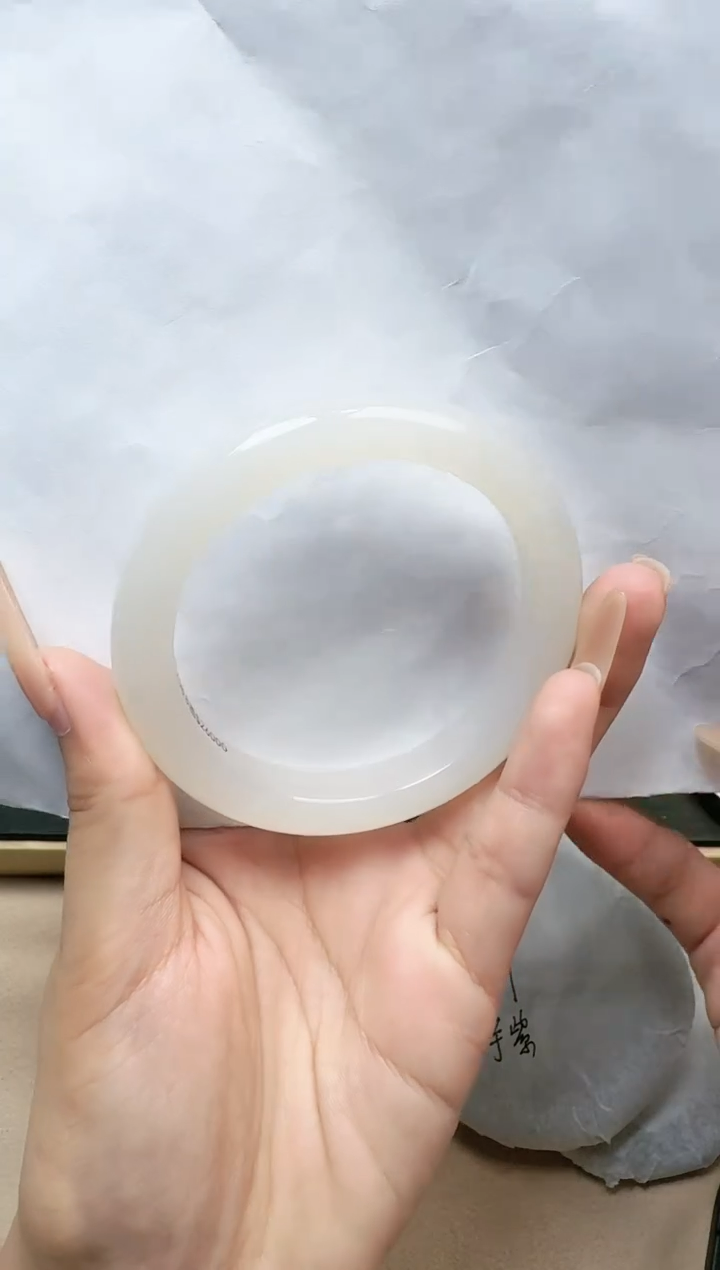 【闪购商品】和田玉手镯未镶嵌58/59圈口 YY